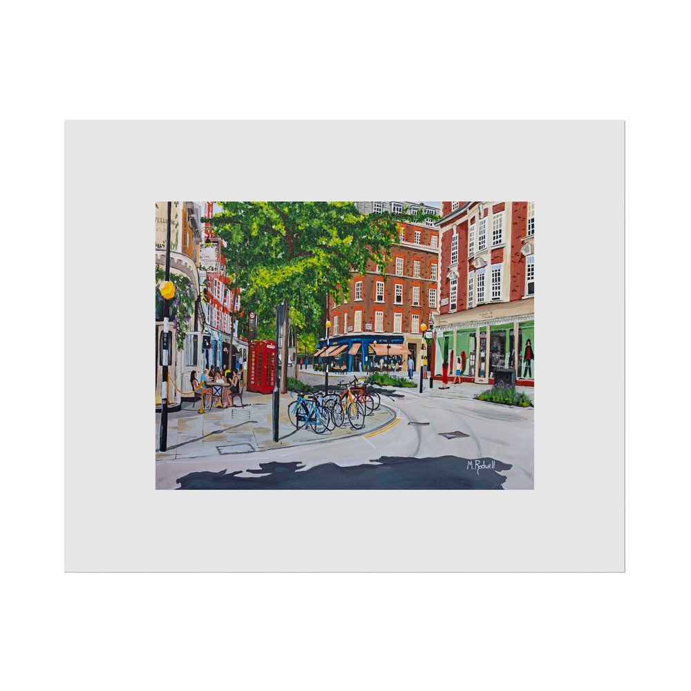buy art Marylebone High Street London print