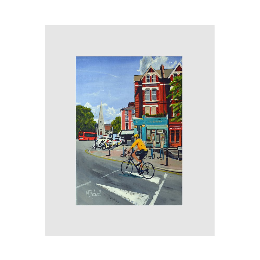 Blackheath High Street Painting Poster for Sale