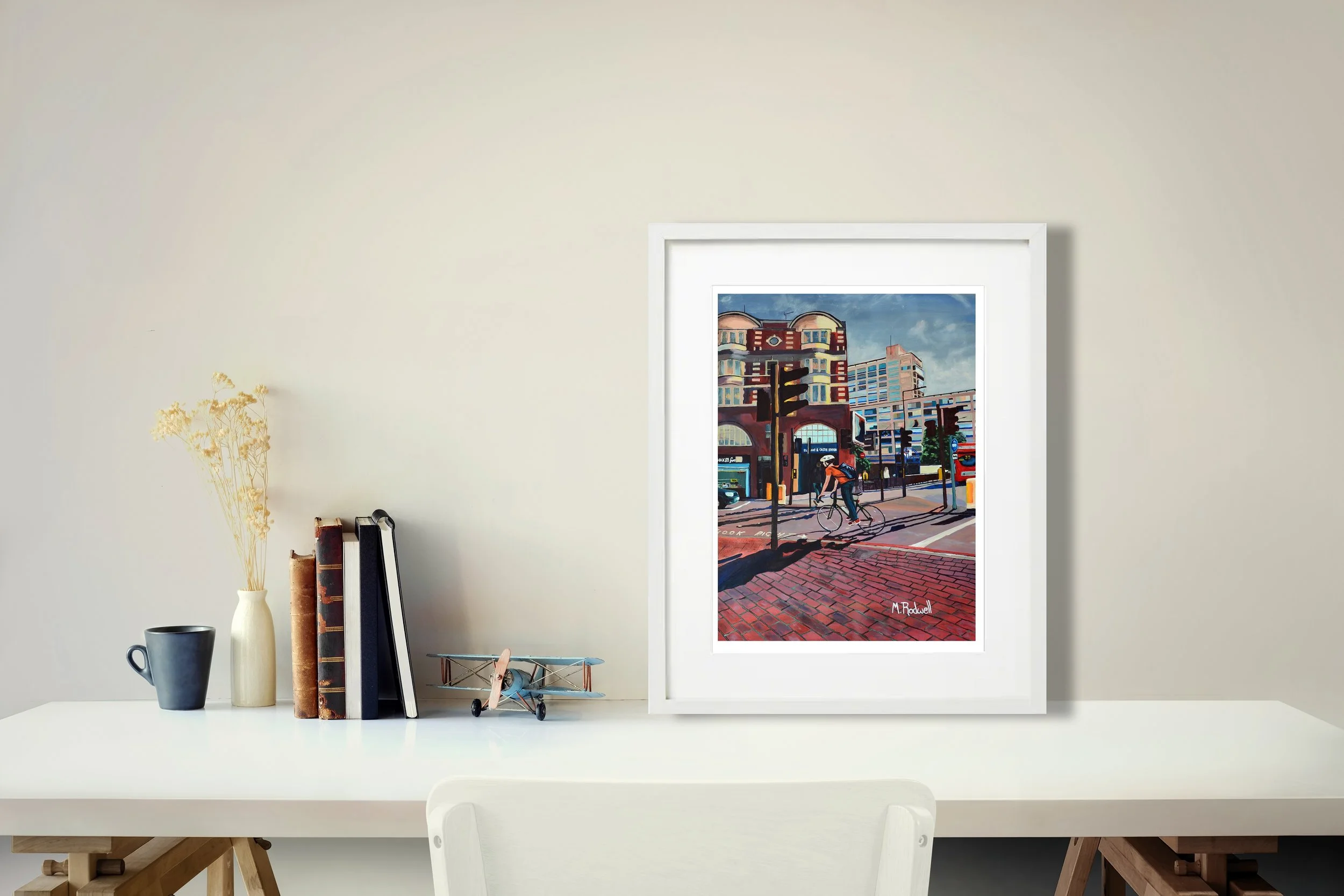 ELEPHANT AND CASTLE PRINT WHITE FRAME.jpg