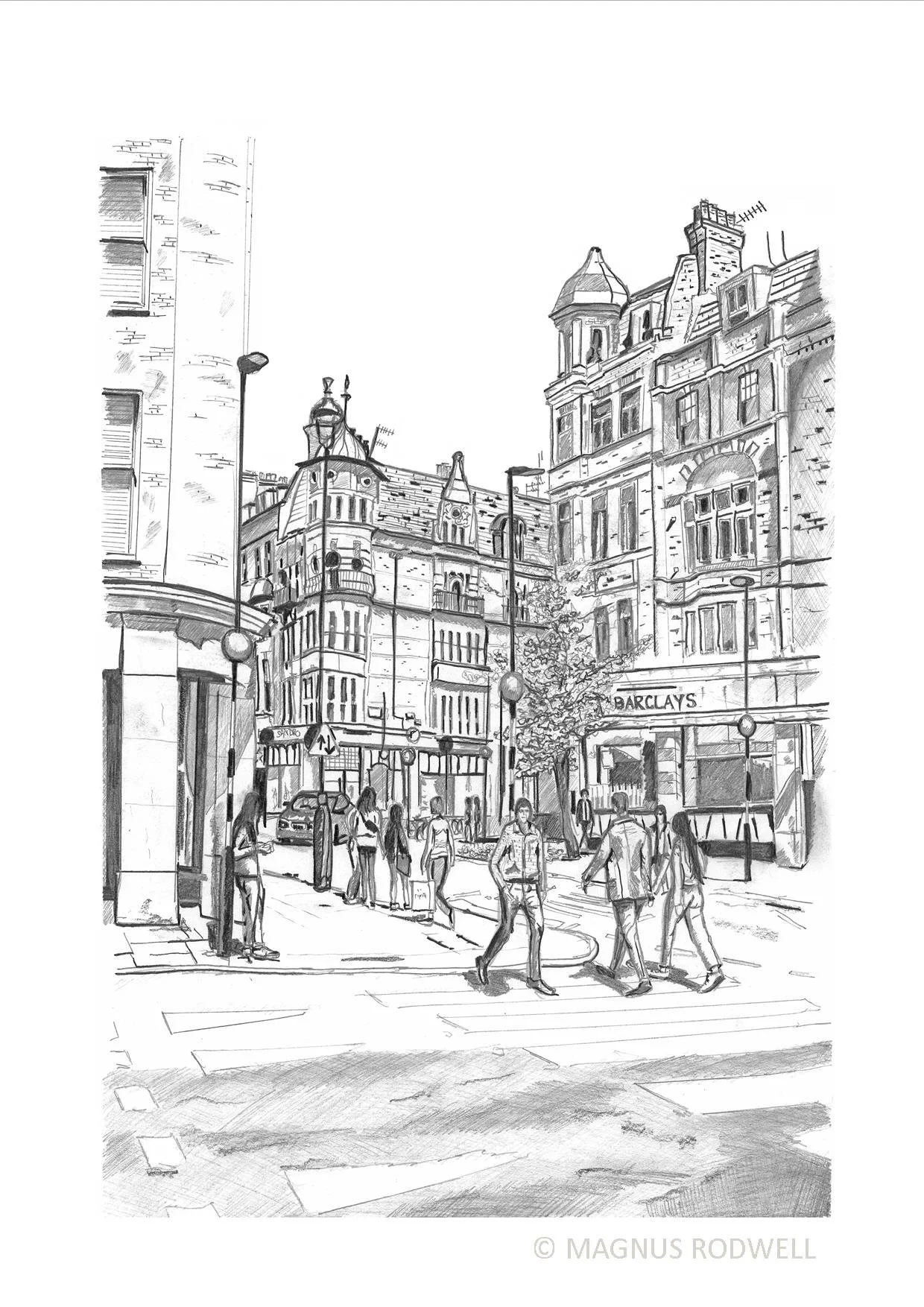 Marylebone High Street, London - Greeting Cards