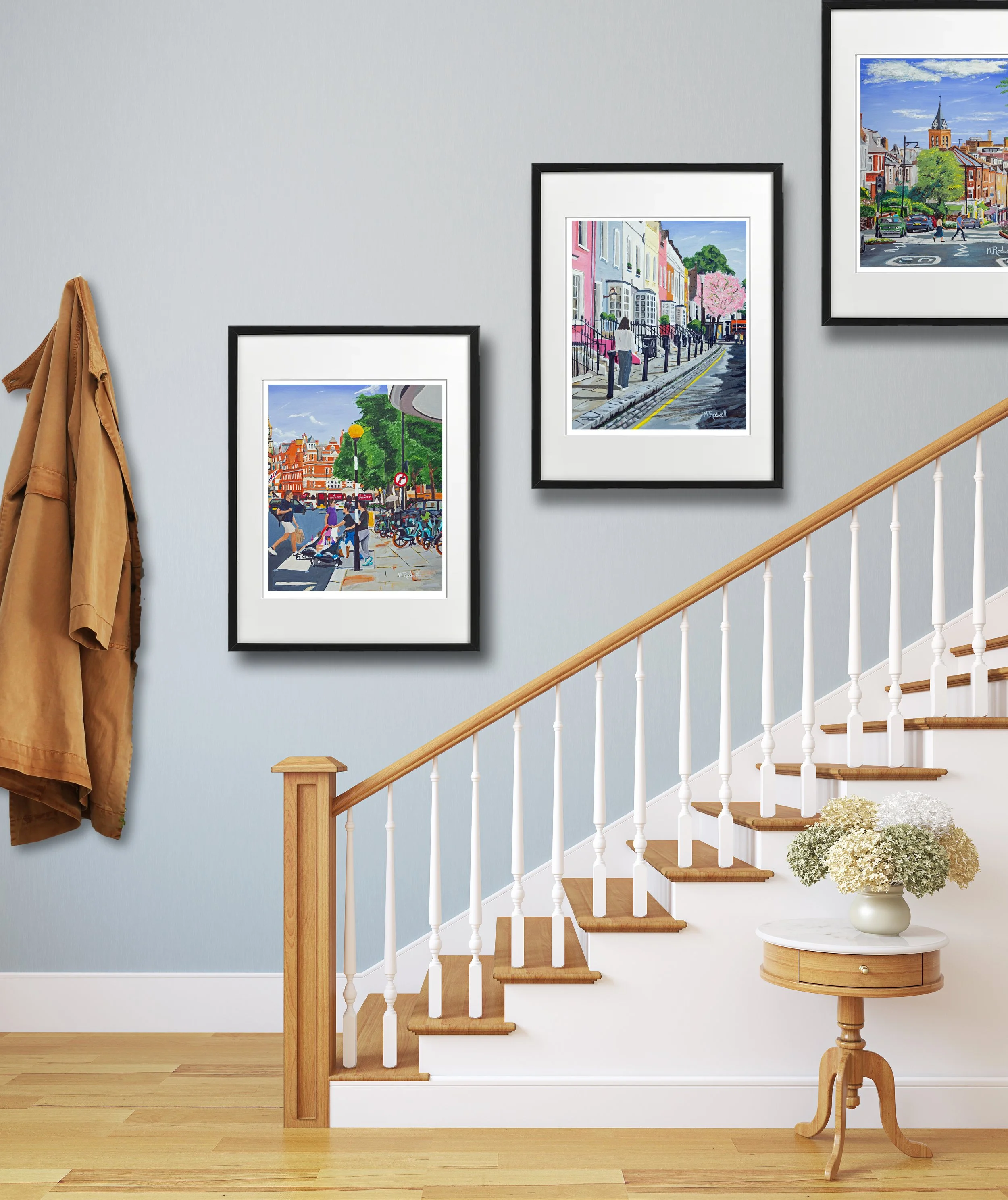 Limited Edition Prints for Sale of Sloane Square Chelsea by London Artist