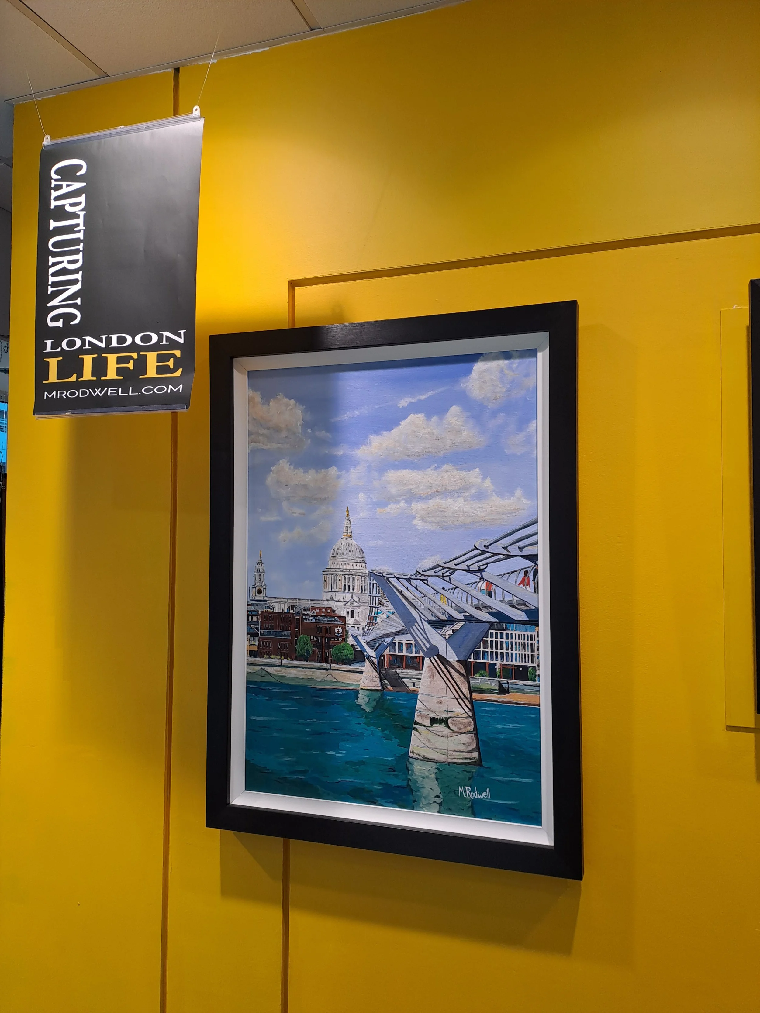 Hidden London Exhibition Display Surrey Quays Shopping Centre