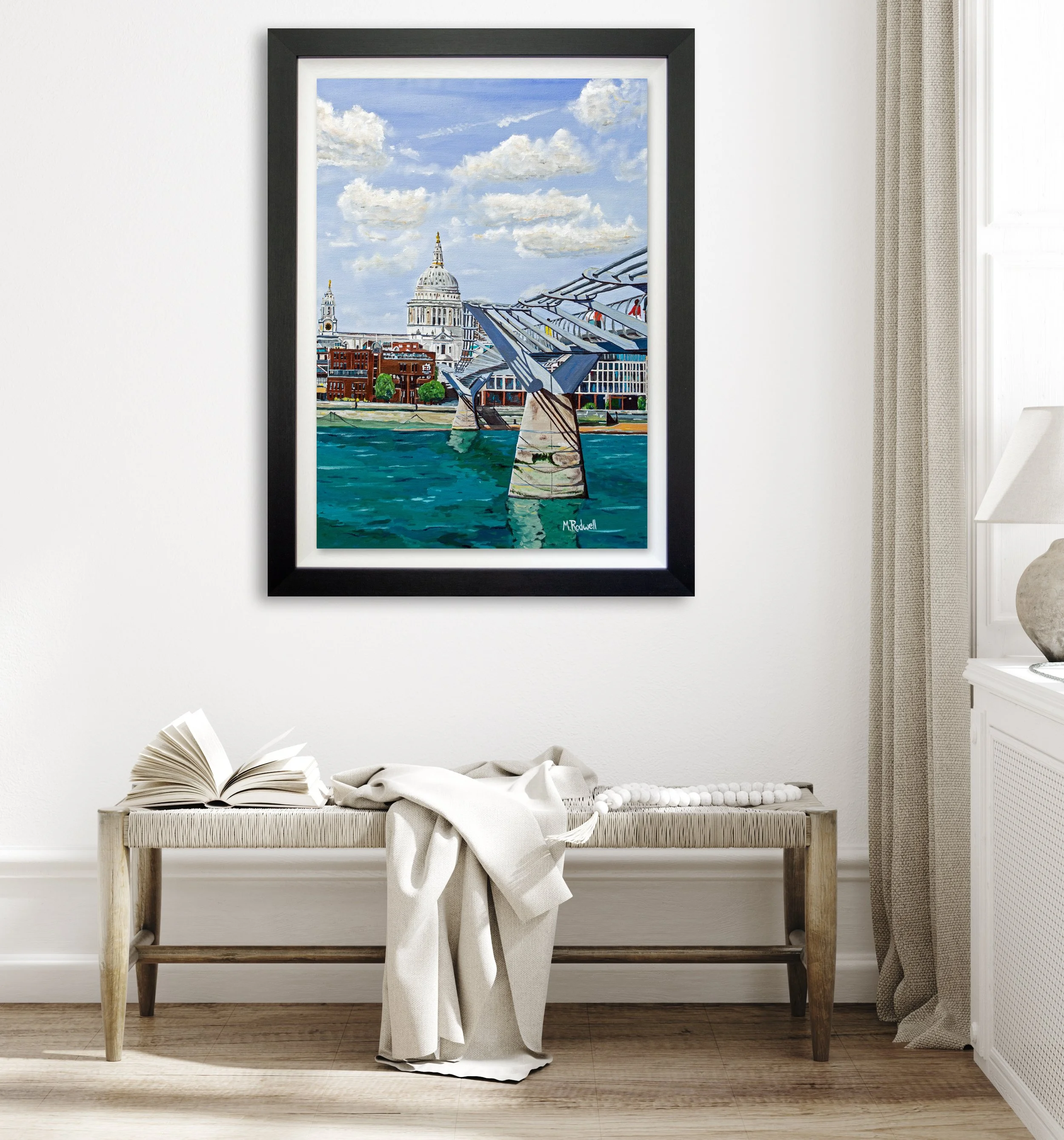 St Paul's Cathedral Painting - For Sale