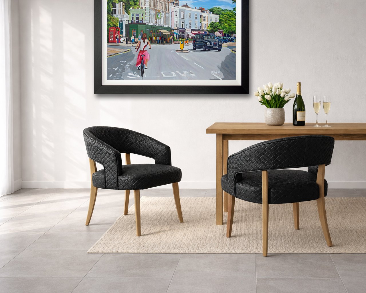 Inspiring London Artwork for the Home for Sale.