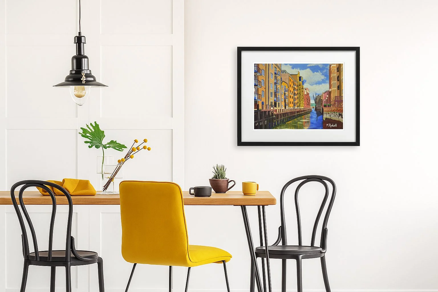 St Saviours Dock Breakfast room setting