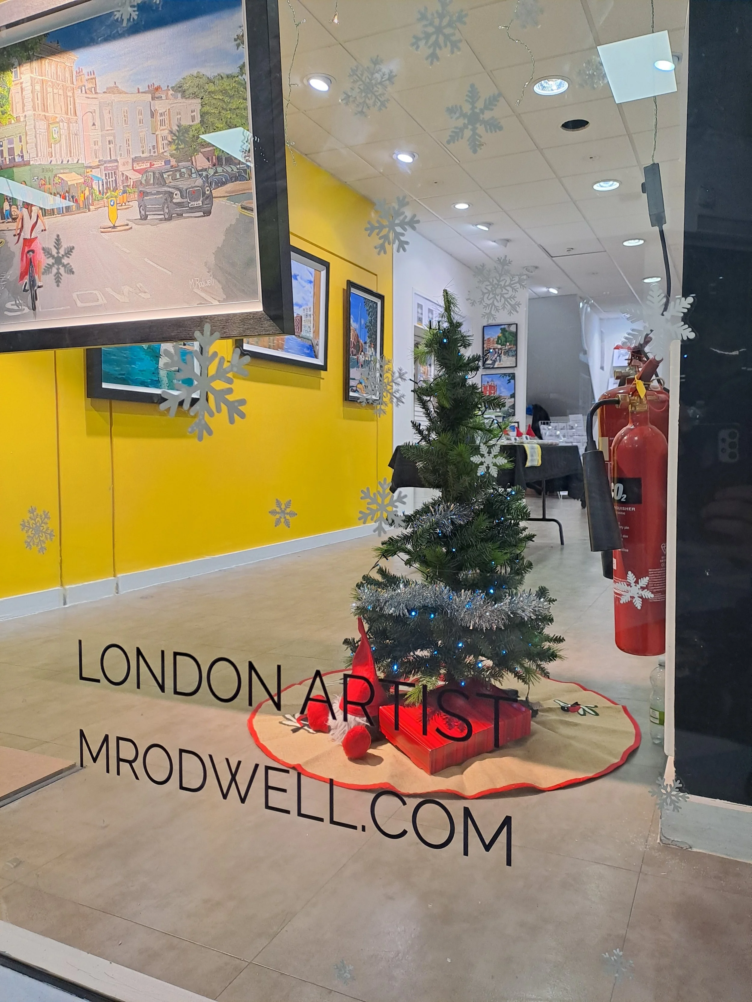 Christmas Tree Display Surrey Quays