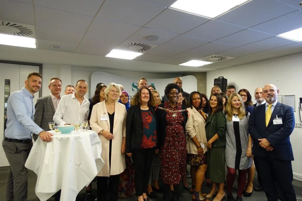 Southwark Business Excellence Award.  Meeting the Mayor