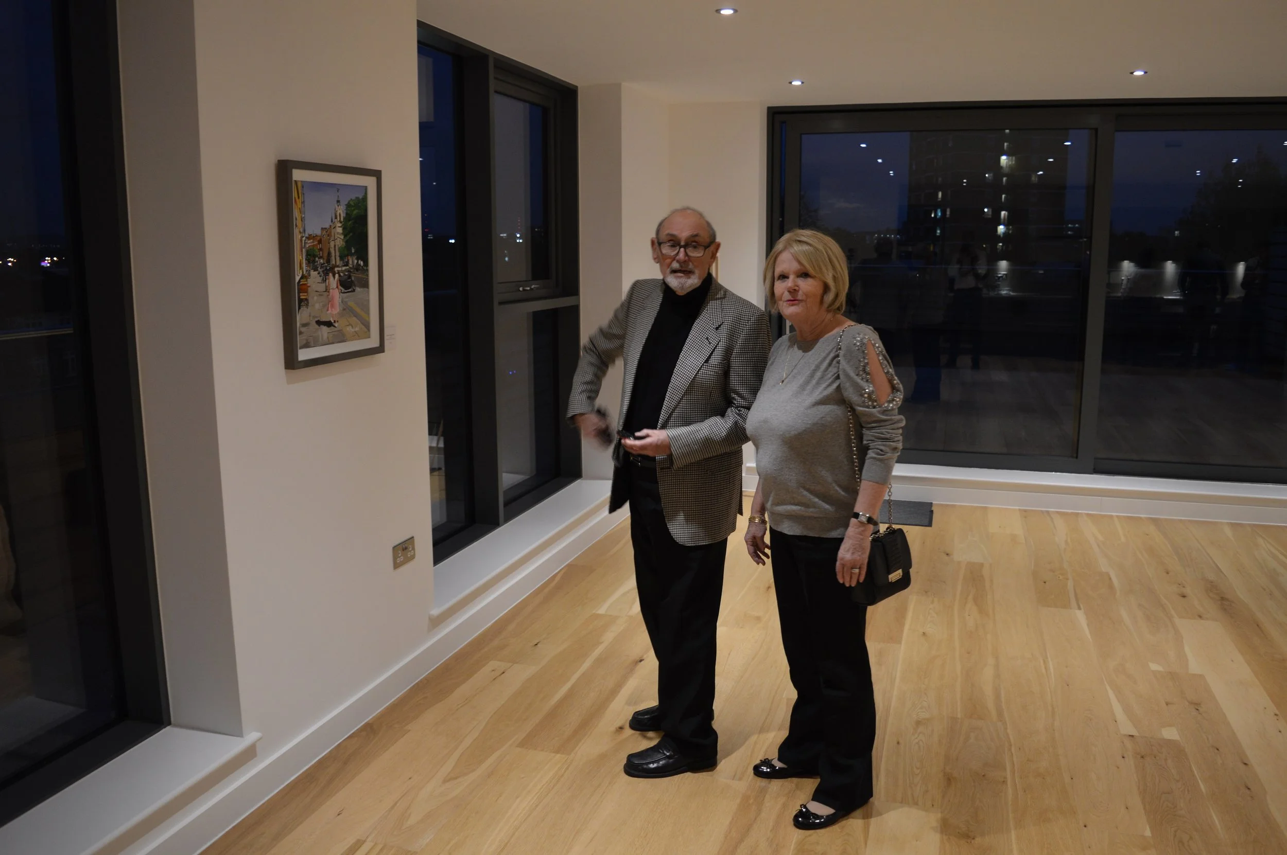 Parents Supporting Artist M.Rodwell