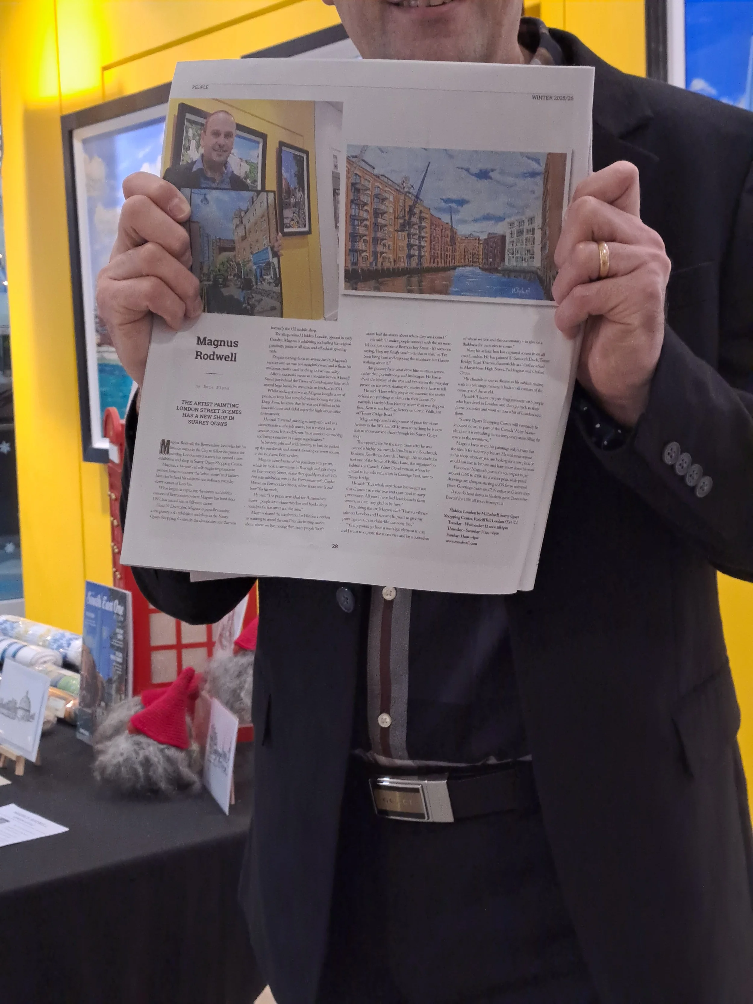 Article Bermondsey Biscuit and Rotherhithe Docker London Paper 