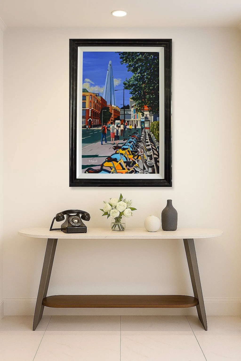 The Shard London Painting Hallway.jpg