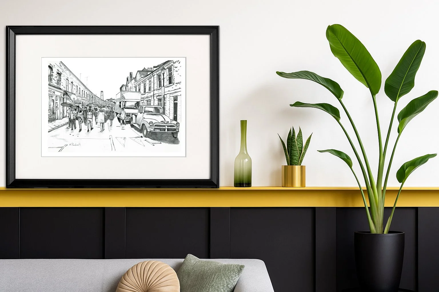 Bethnal Green Pencil Print Columbia Road.jpg