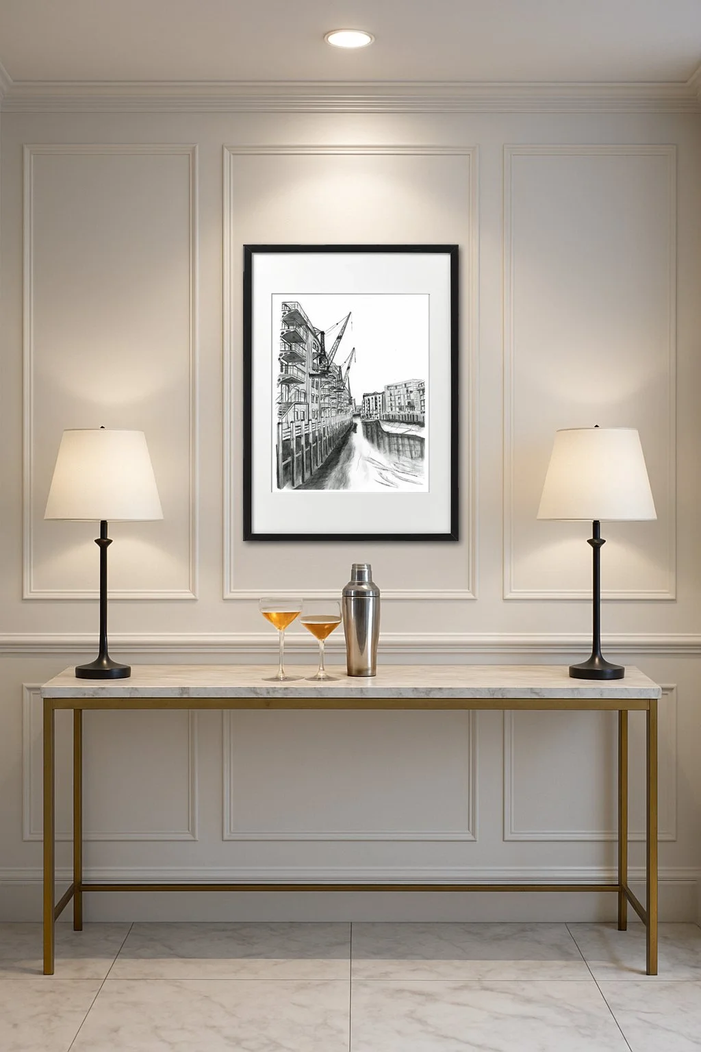 Hallway cocktails St Saviours Dock.jpg