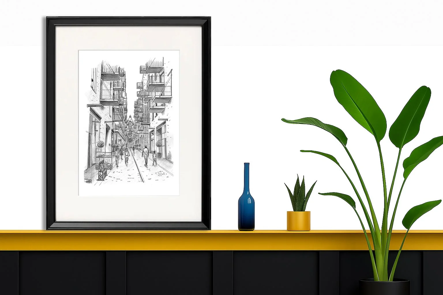 One Tower Bridge Pencil Print.jpg