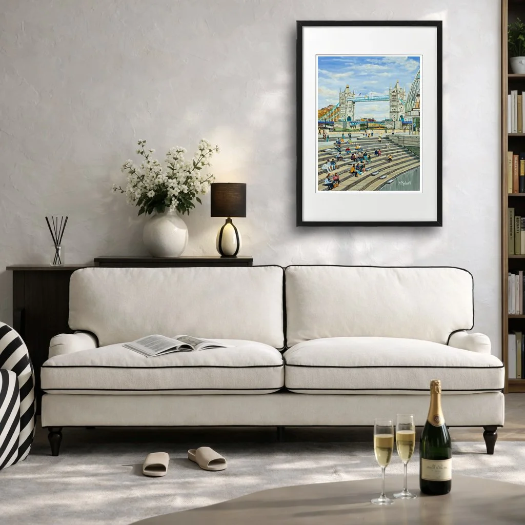 Tower Bridge London Print For Sale.  Home Interior Ideas