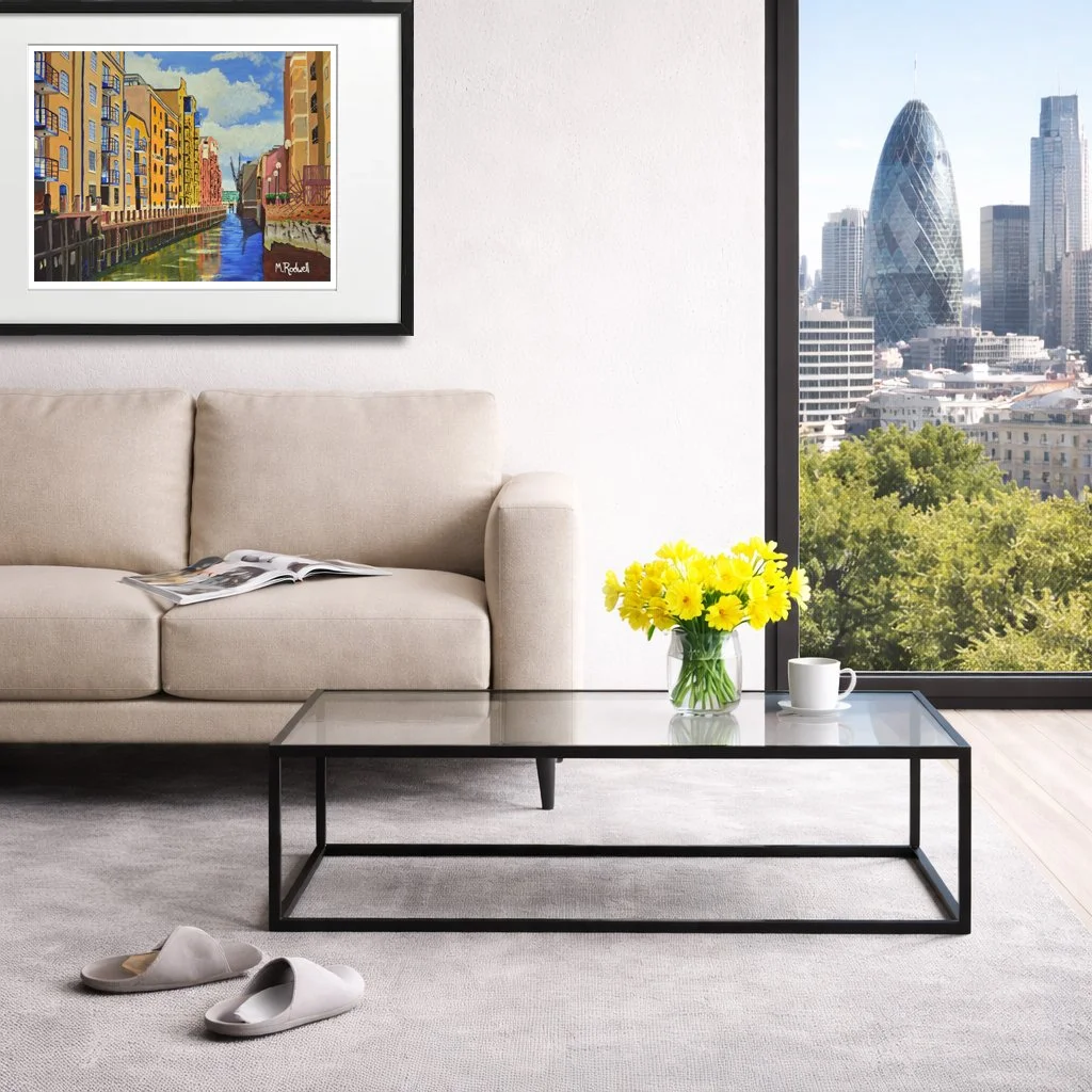St Saviours Dock London Print Home Interior Solutions