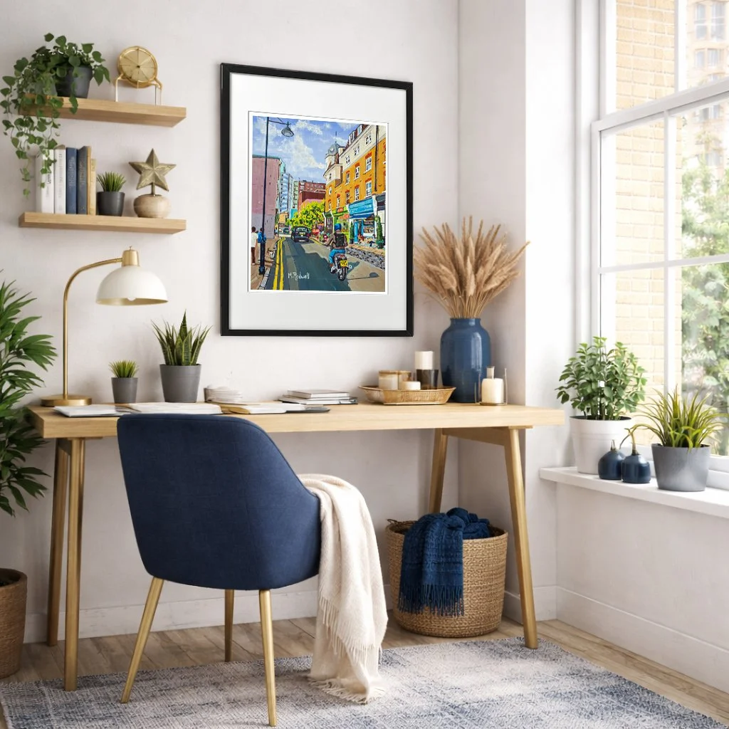 Snowsfields London Print. Home  office artwork Ideas