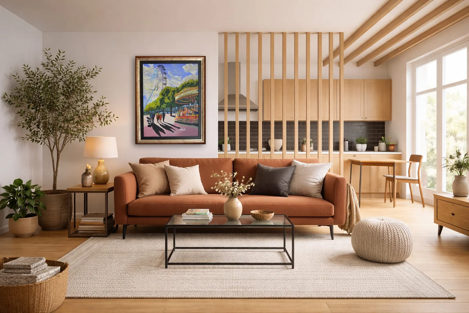 London Eye Original Painting Home Interior.jpg