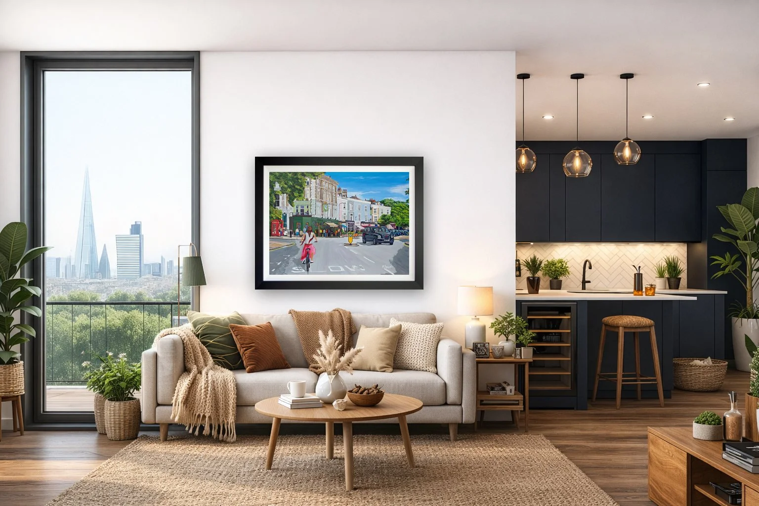 Artwork that makes a home