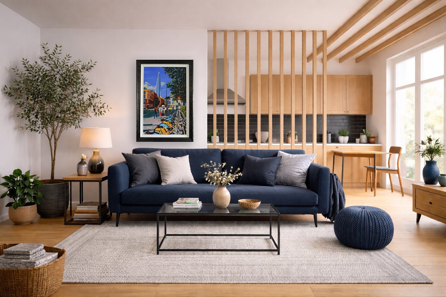 The Shard.  Artwork that finishes of a home.