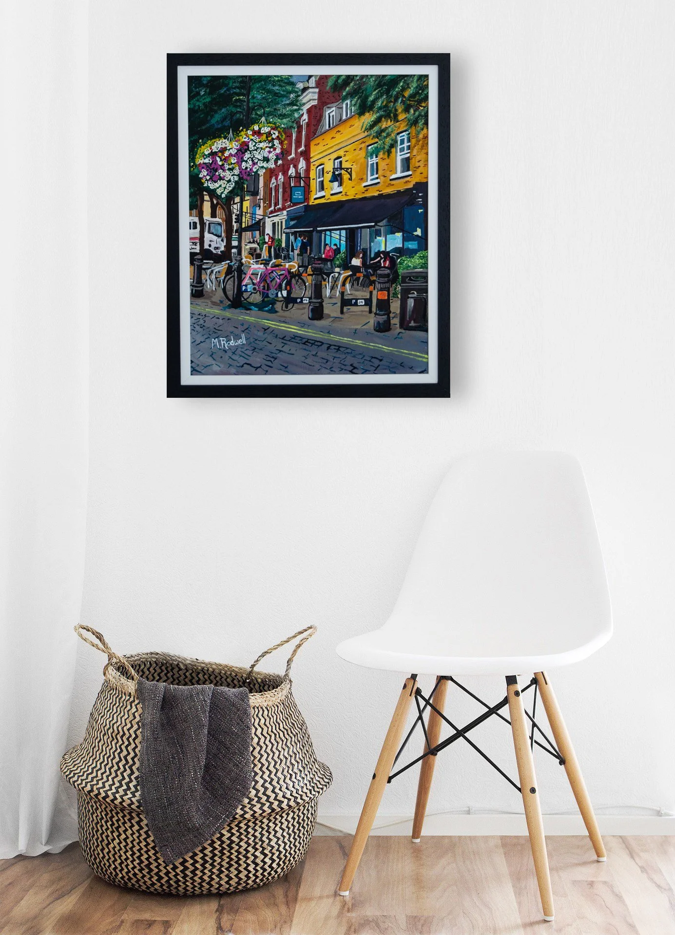 Battersea Square - Original Painting South London