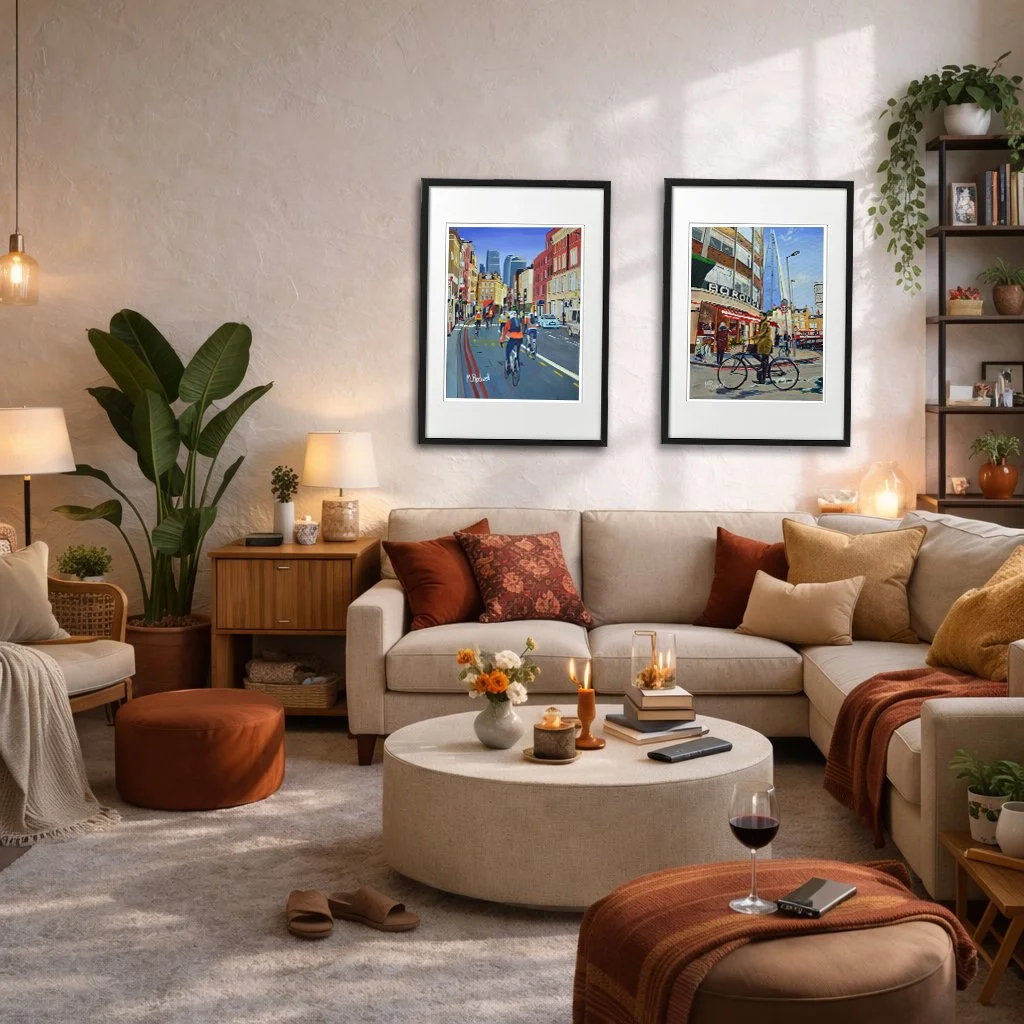 Borough High Street - Limited Edition Prints.  Designer Home Decor