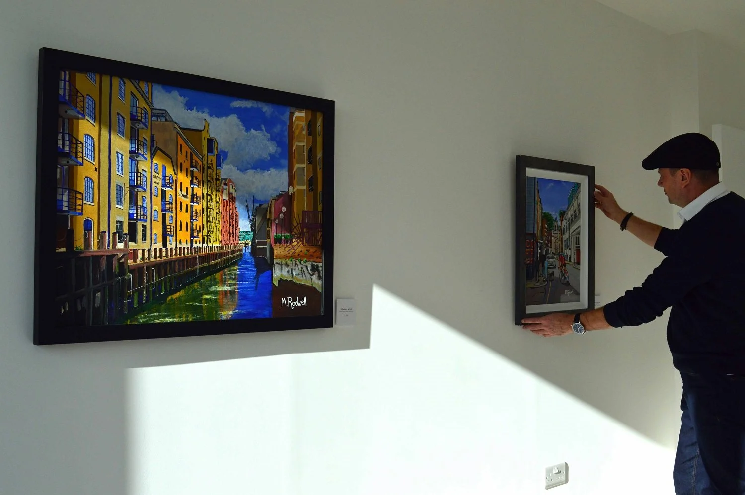 Exhibition on Pages Walk Bermodsey