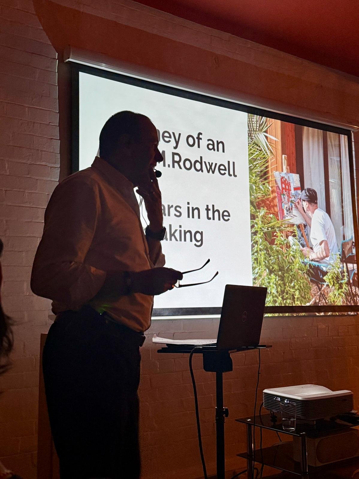 Celebrity Guest Speaker M.Rodwell