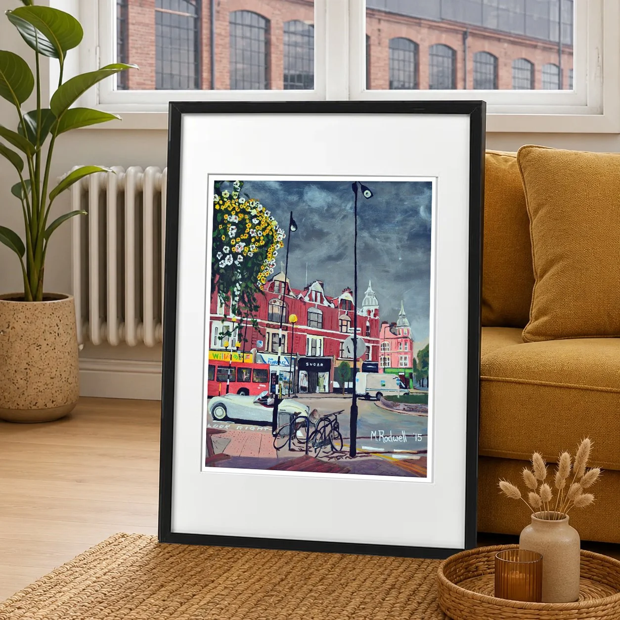 Goose Green Street Illustration East Dulwich by Magnus Rodwell