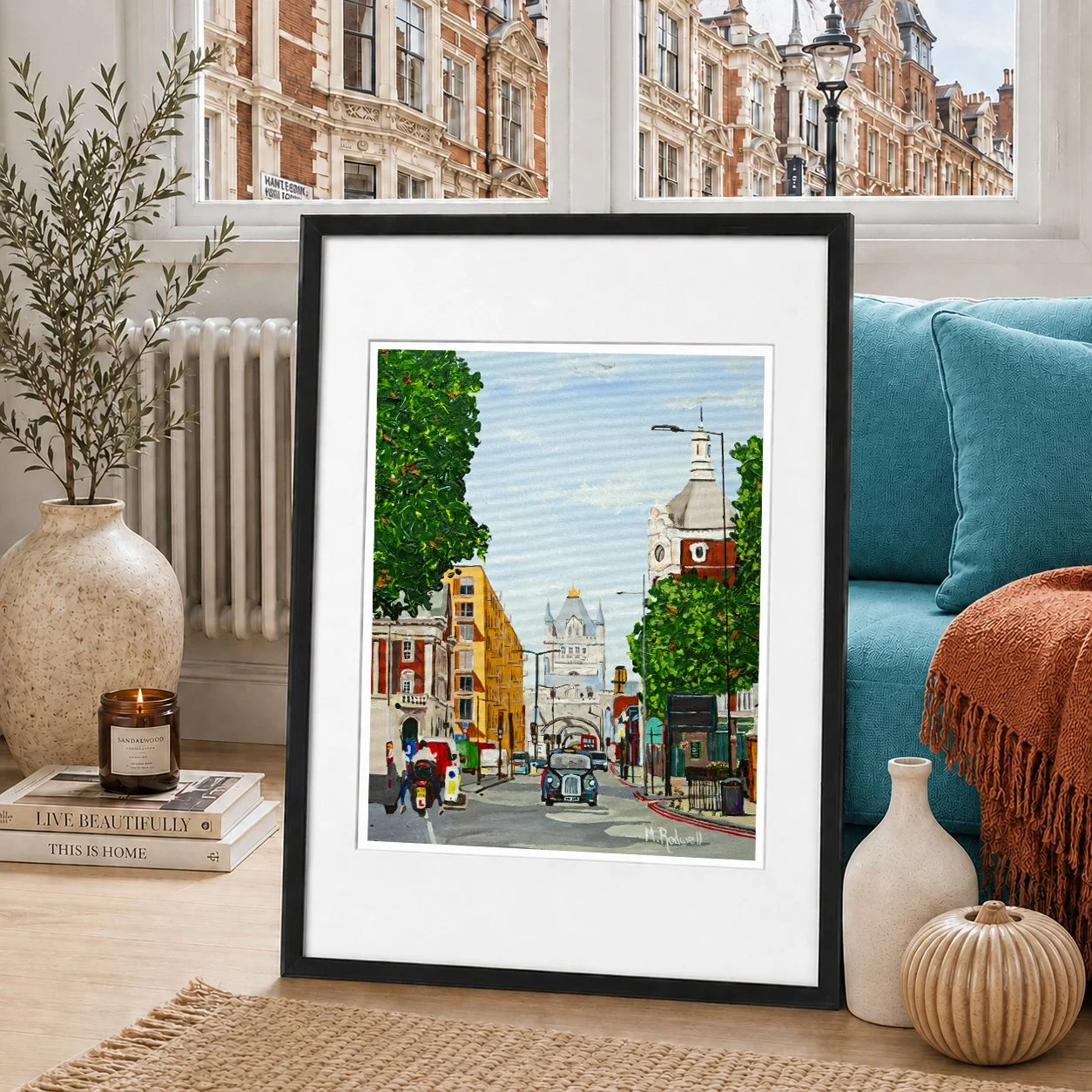 Tower Bridge Road London Print by Magnus Rodwell