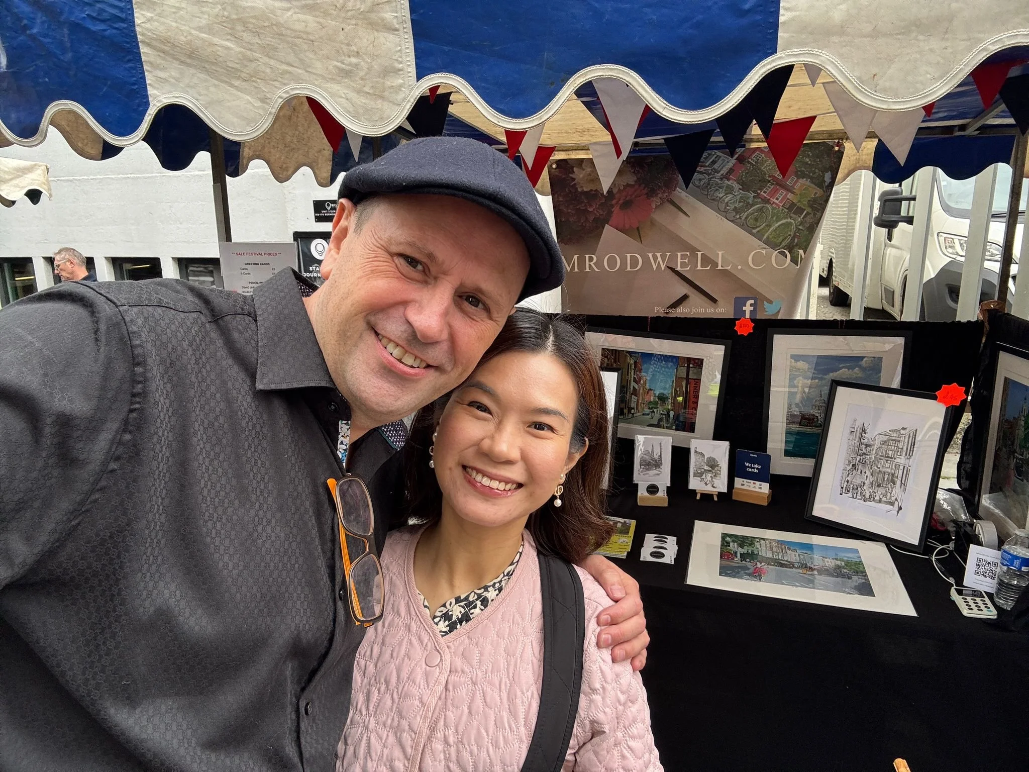 Husband and Wife London Artist 