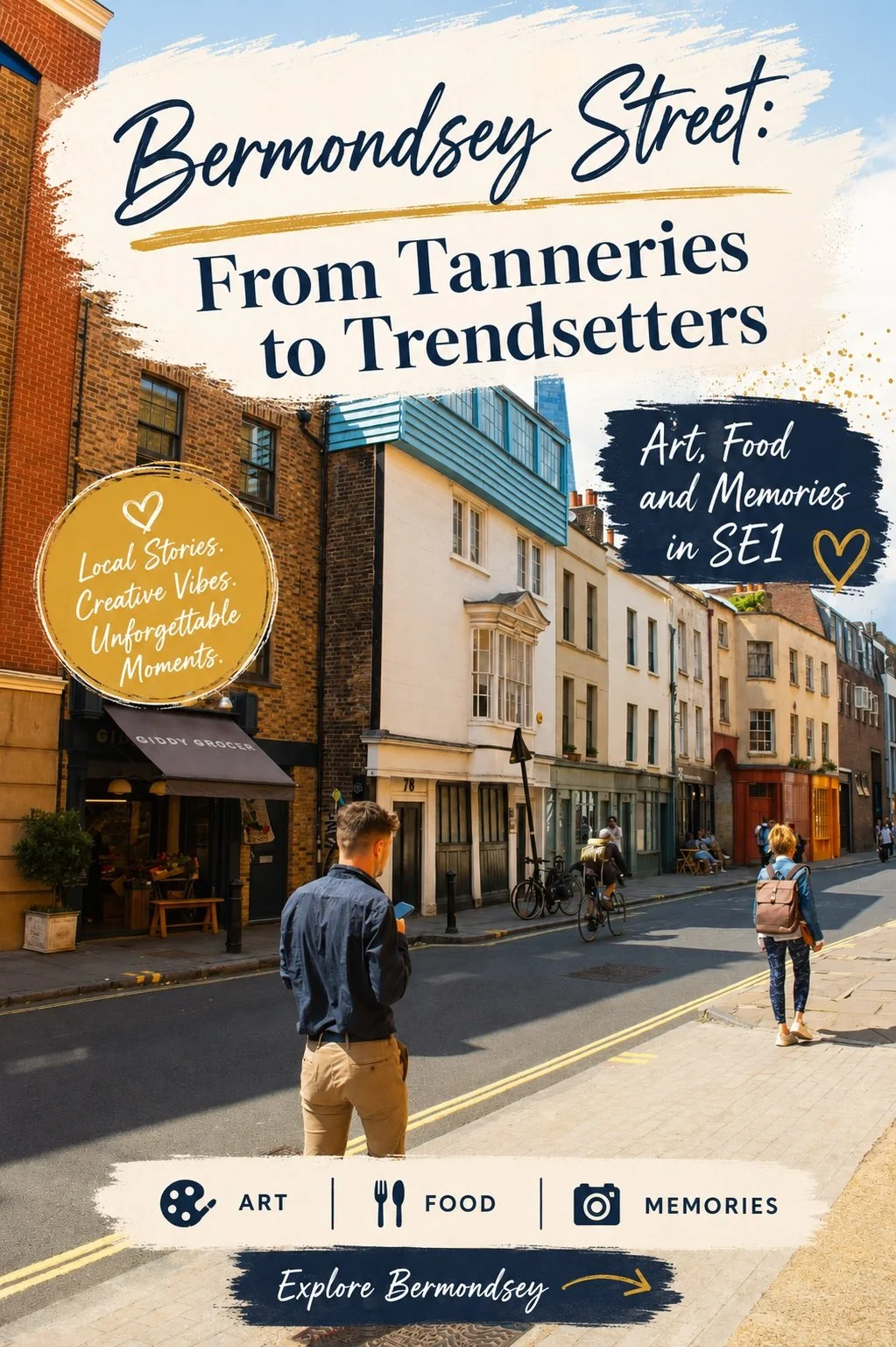 Bermondsey Street:  From Tanneries to Trendsetters - Art, Food and Memories in SE1