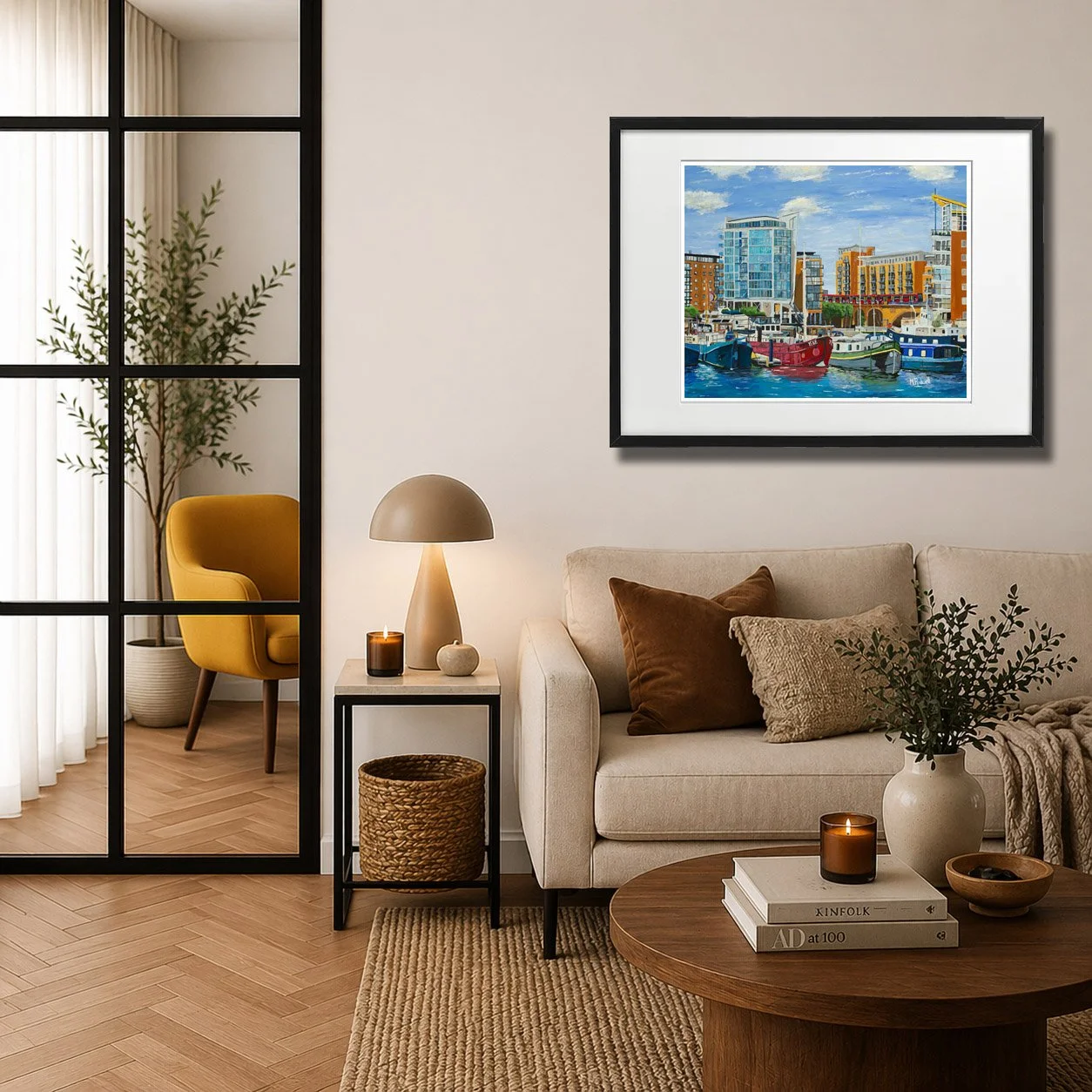 Hotel Suite Limehouse Print Marina Illustration