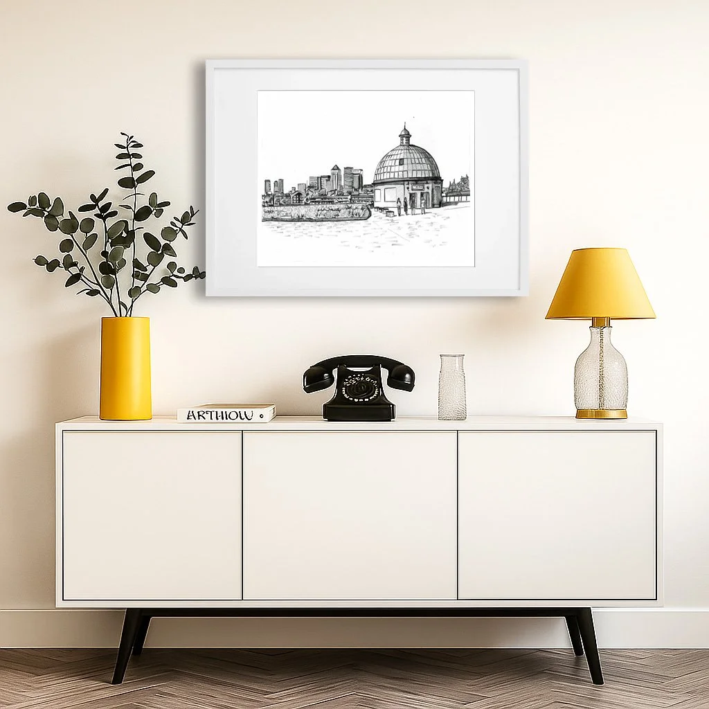 Home interior Artwork Solutions Greenwich Pencil Print