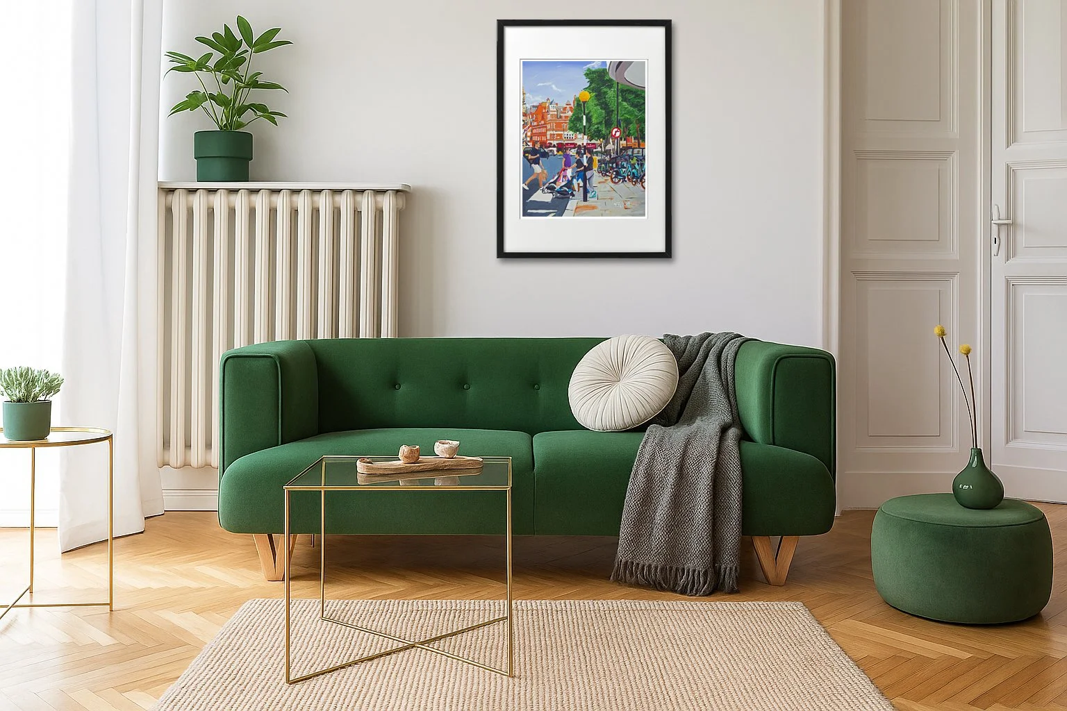 Sloane Square Chelsea London Prints.  Home Interior Ideas