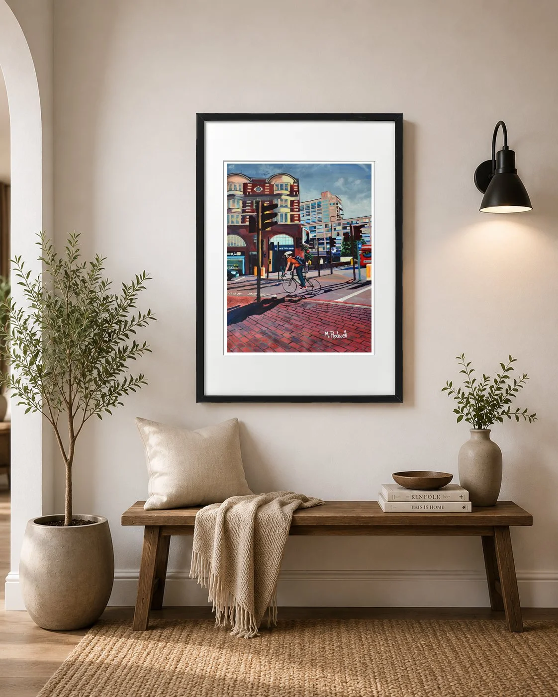 Elephant and Castle Print Street Illustration of Station.jpg