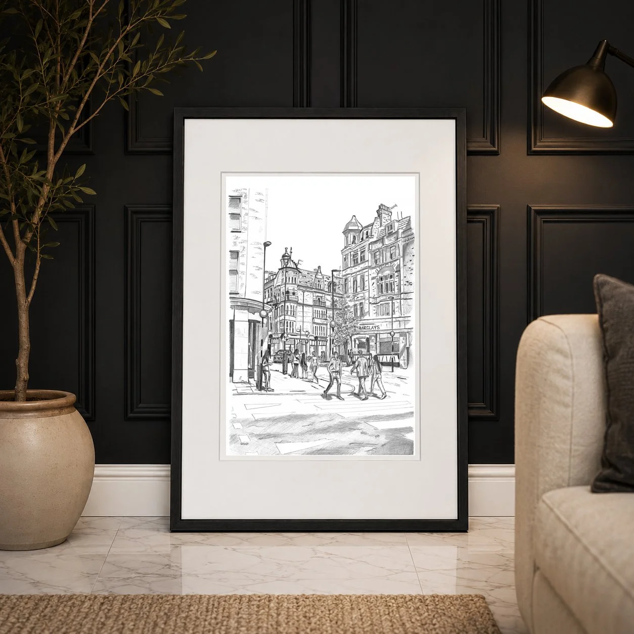 Marylebone High Street Pencil Artwork.jpg