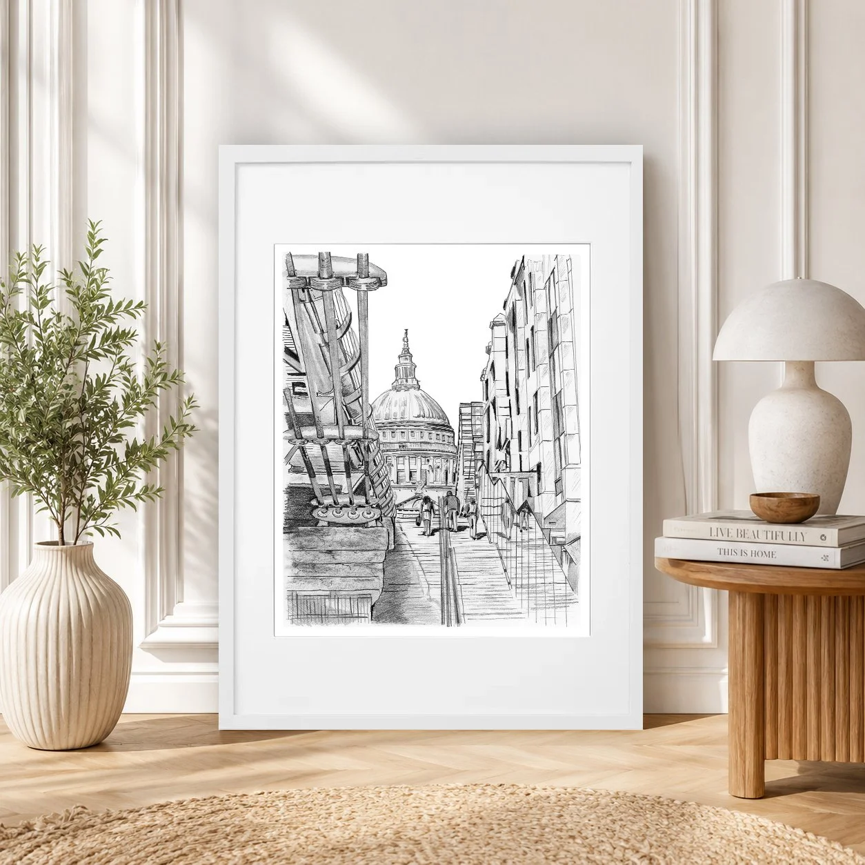 St Pauls Cathedral Steps Print Art.jpg