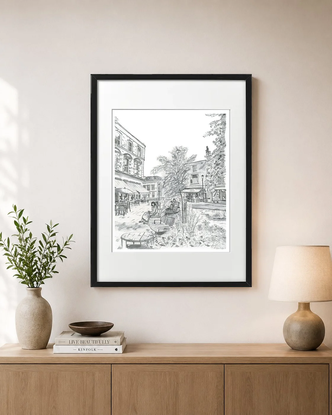Chelsea Common Pencil Print by M.Rodwell.jpg