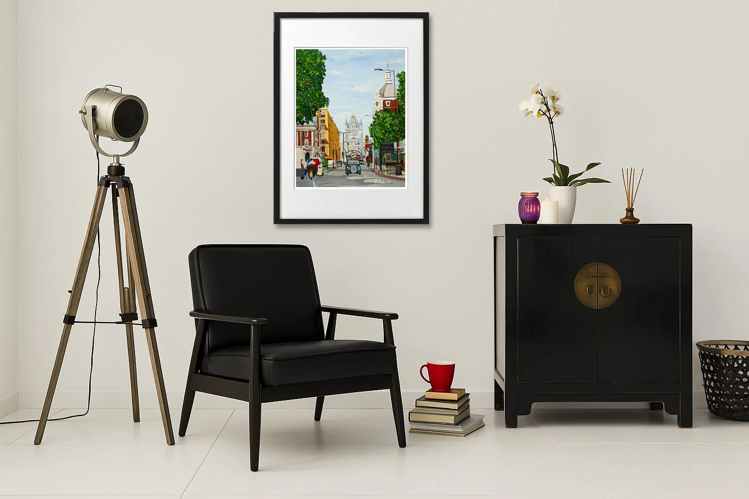 Tower Bridge Road London Colour Prints for the Home