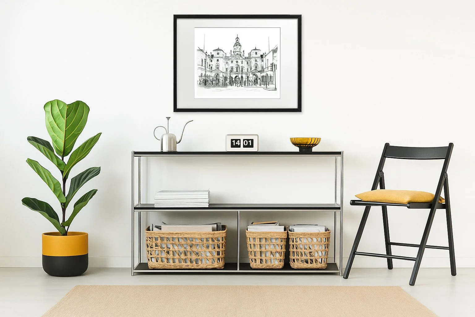 London Wall Art Horse Guards.  Interior Ideas