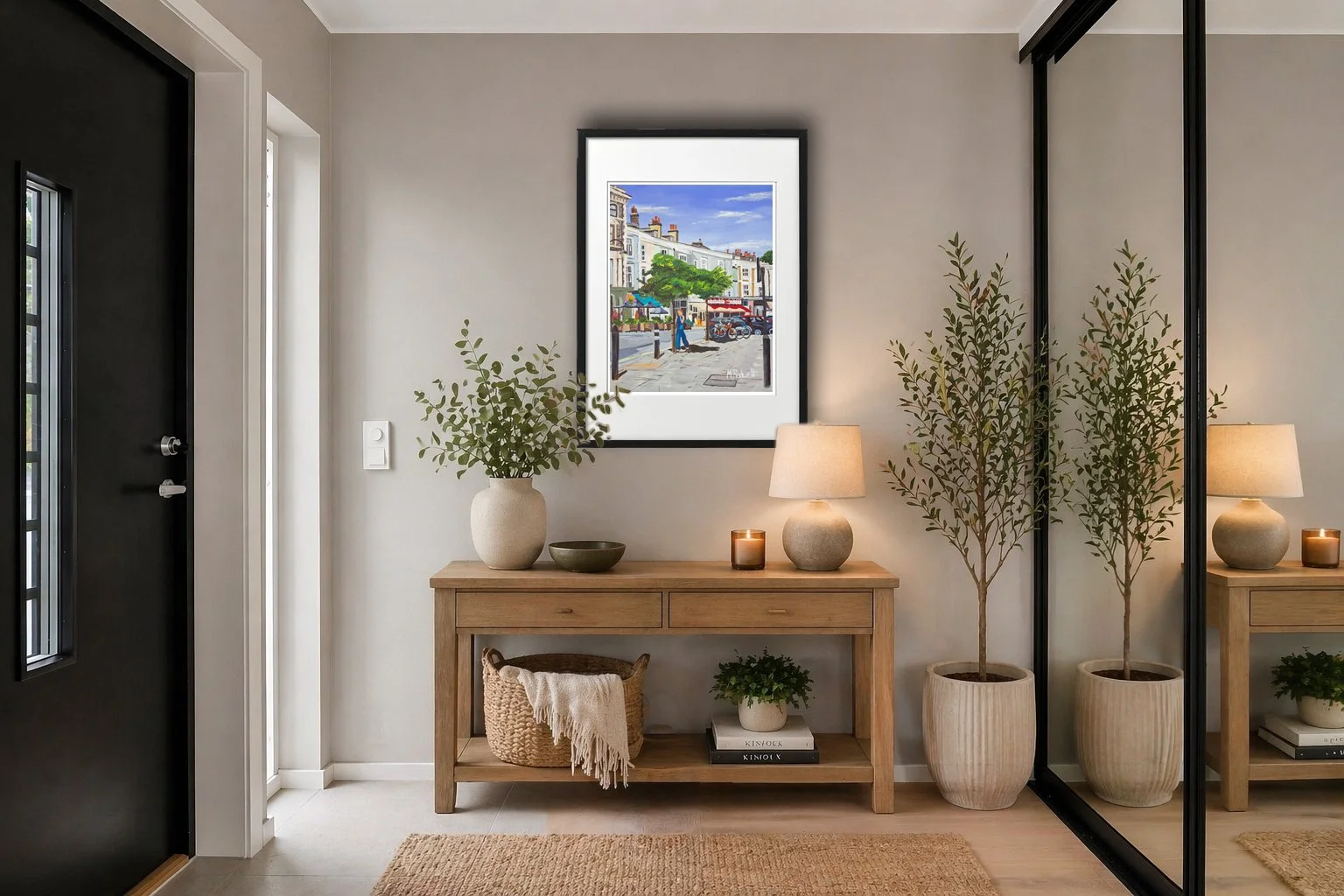 Regents Park Road - Primrose Hill - Hallway Artwork