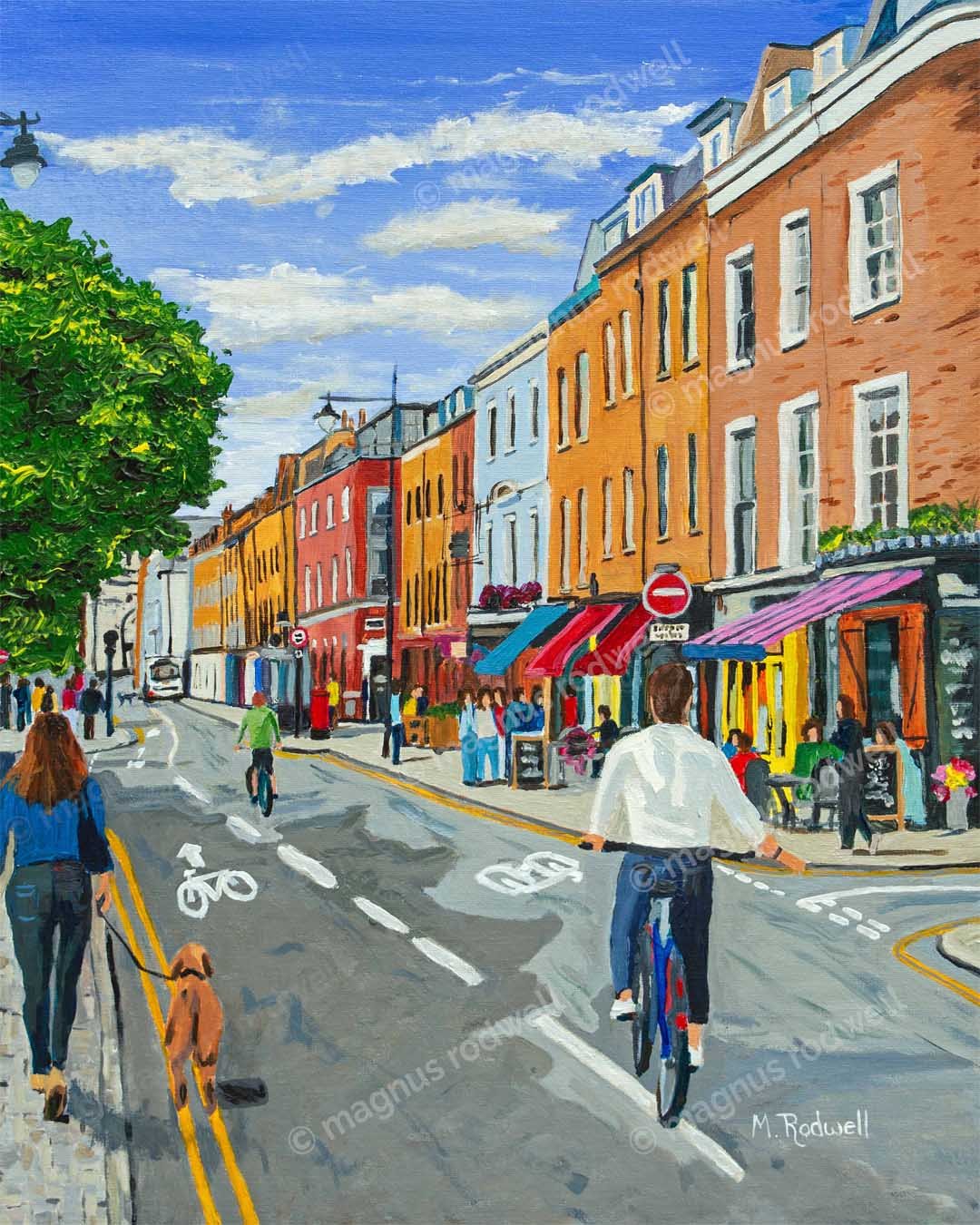 Bermondsey Street Deli Extravaganza London Art Print For Sale
