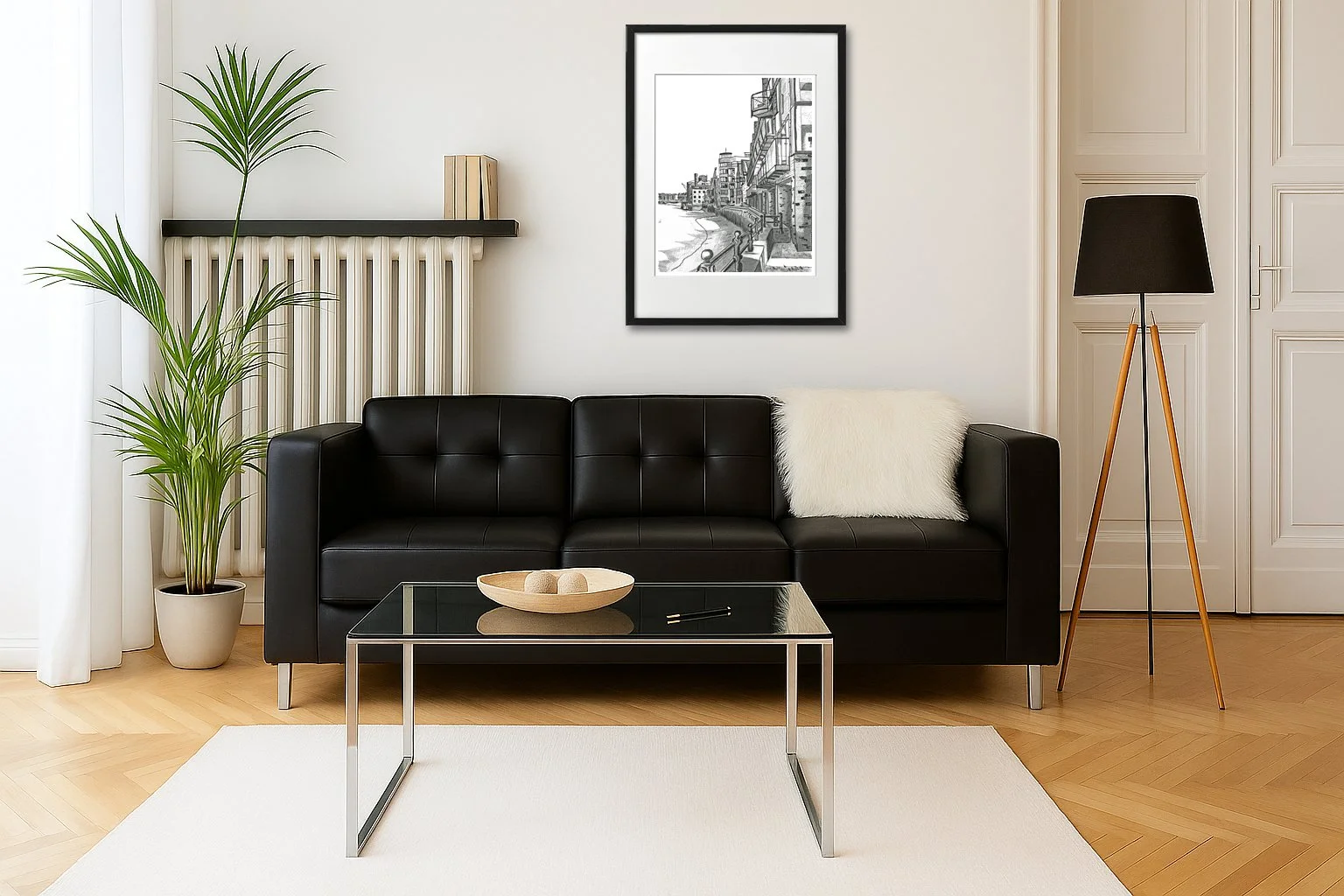 Rotherhithe South London River View Print.  Living-room  Ideas