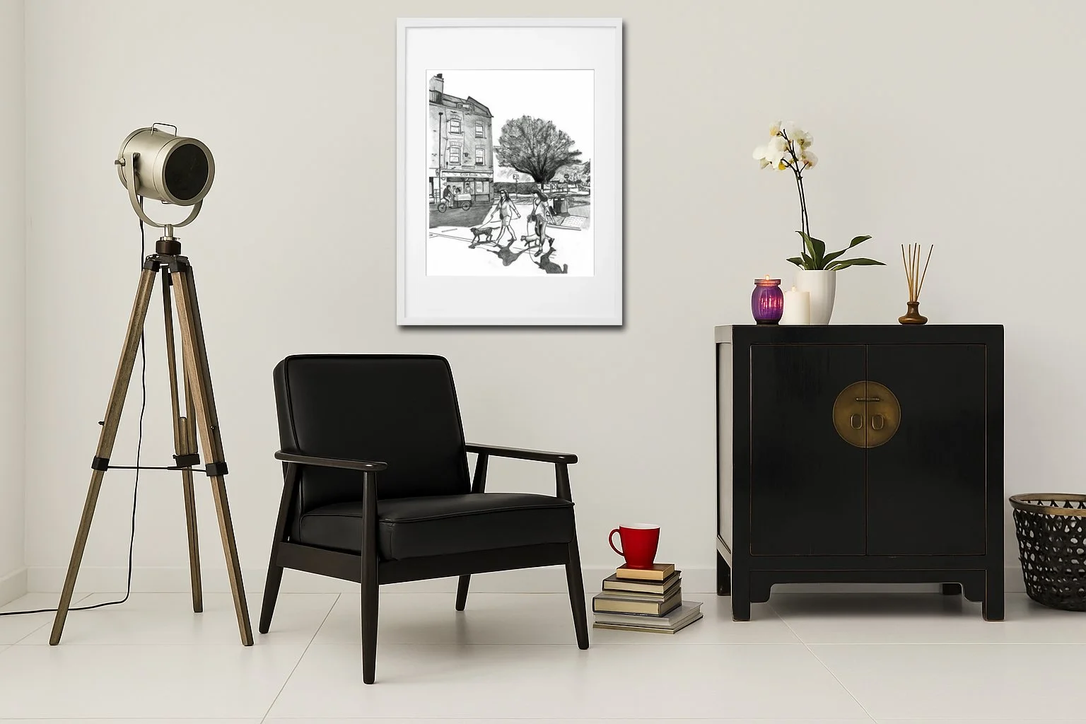 Wall Art Featuring Bermondsey Street London.  Interior Ideas for the Home