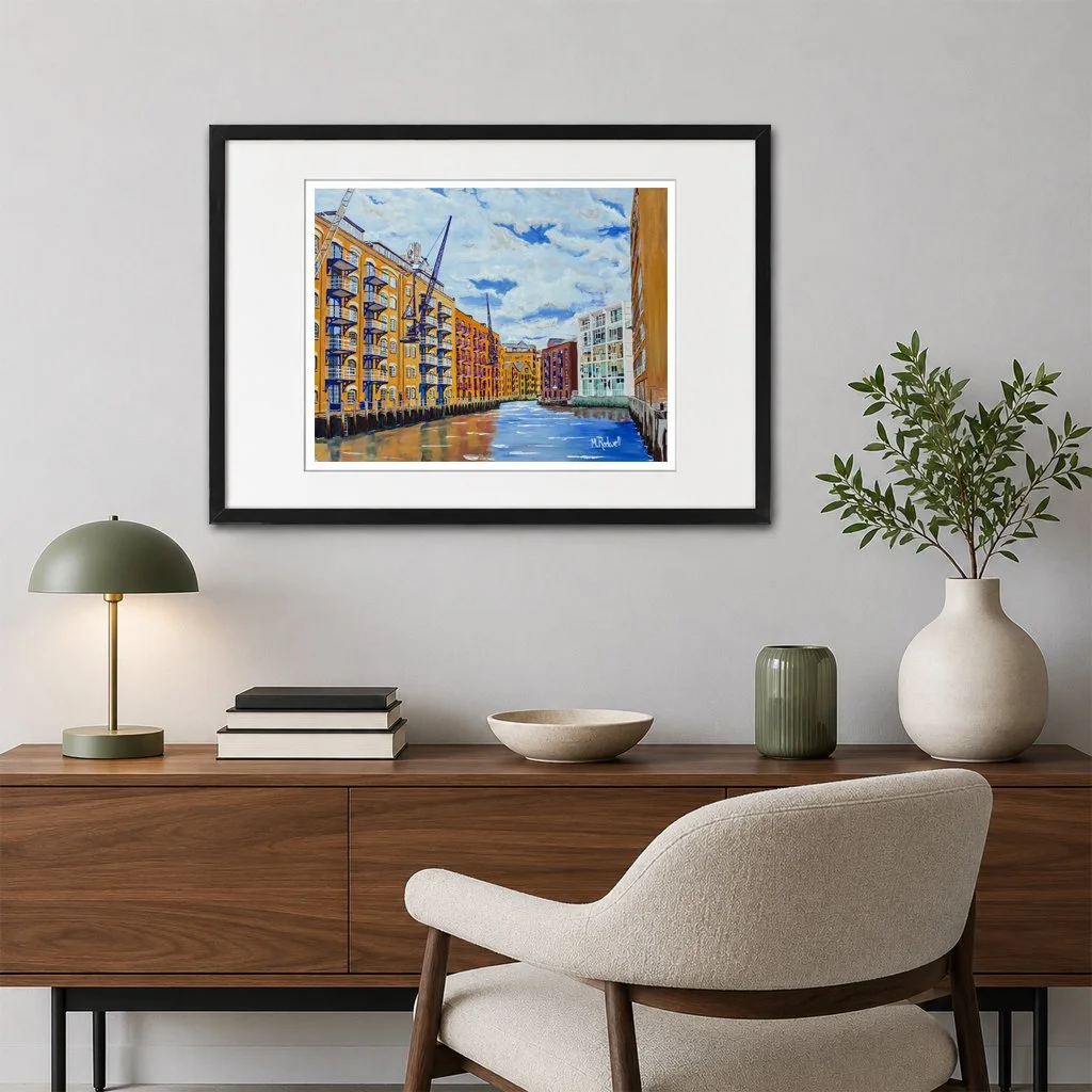 St Saviours Dock Print Wall Art London.jpg