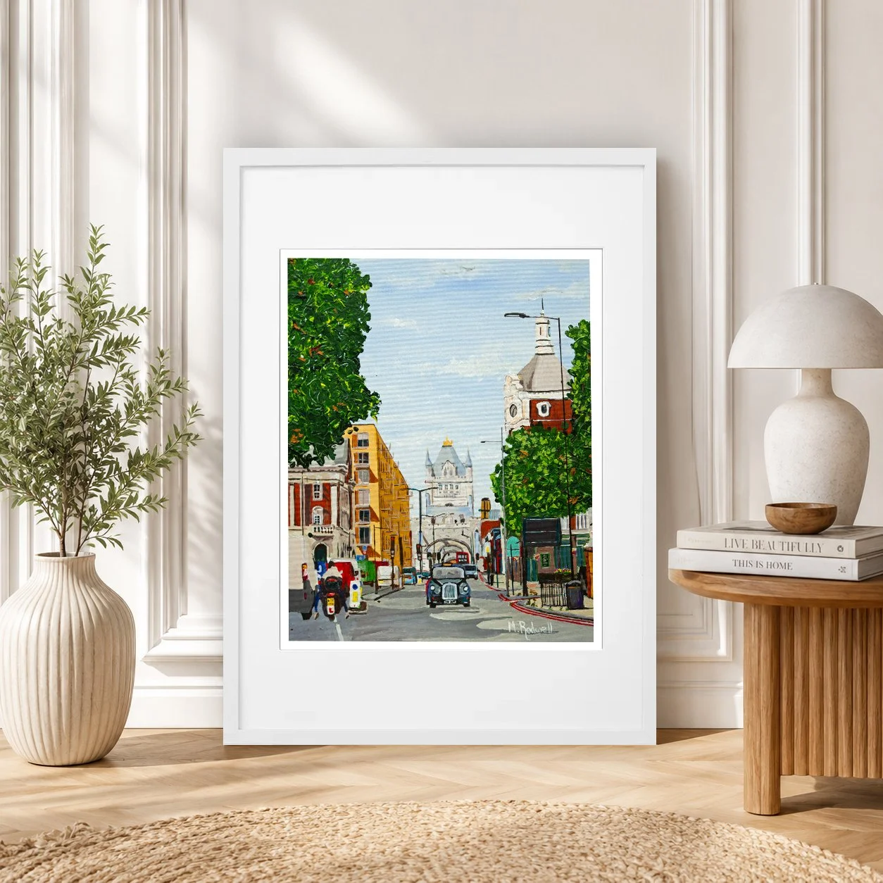 Tower Bridge Road Print London Art Colour.jpg