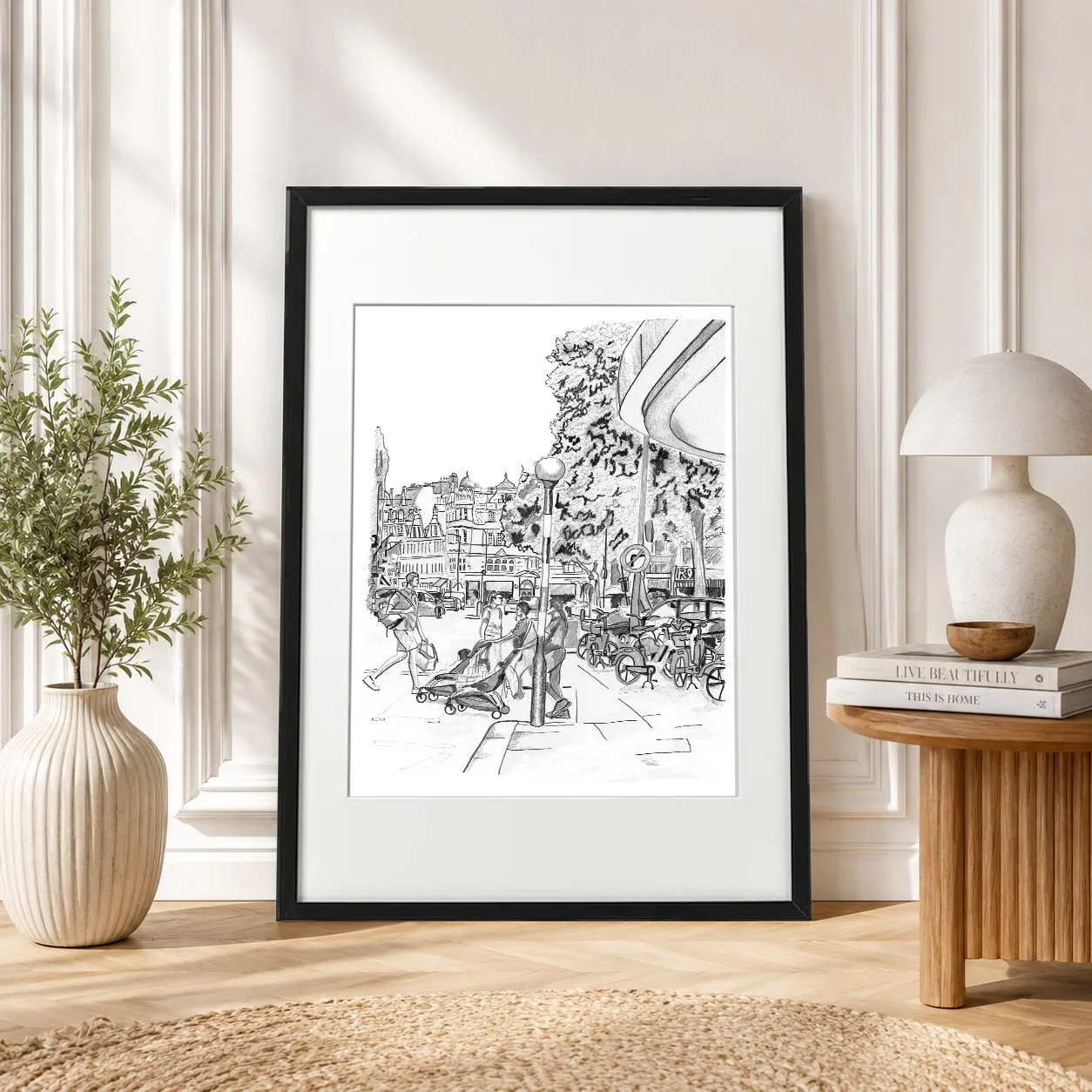 Sloane Square Pencil Print Wall Art.jpg