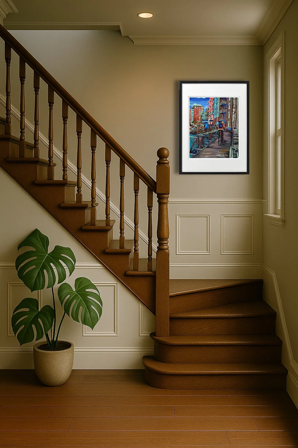 Hallway Interior Solutions, Street Impressionist artwork of South London