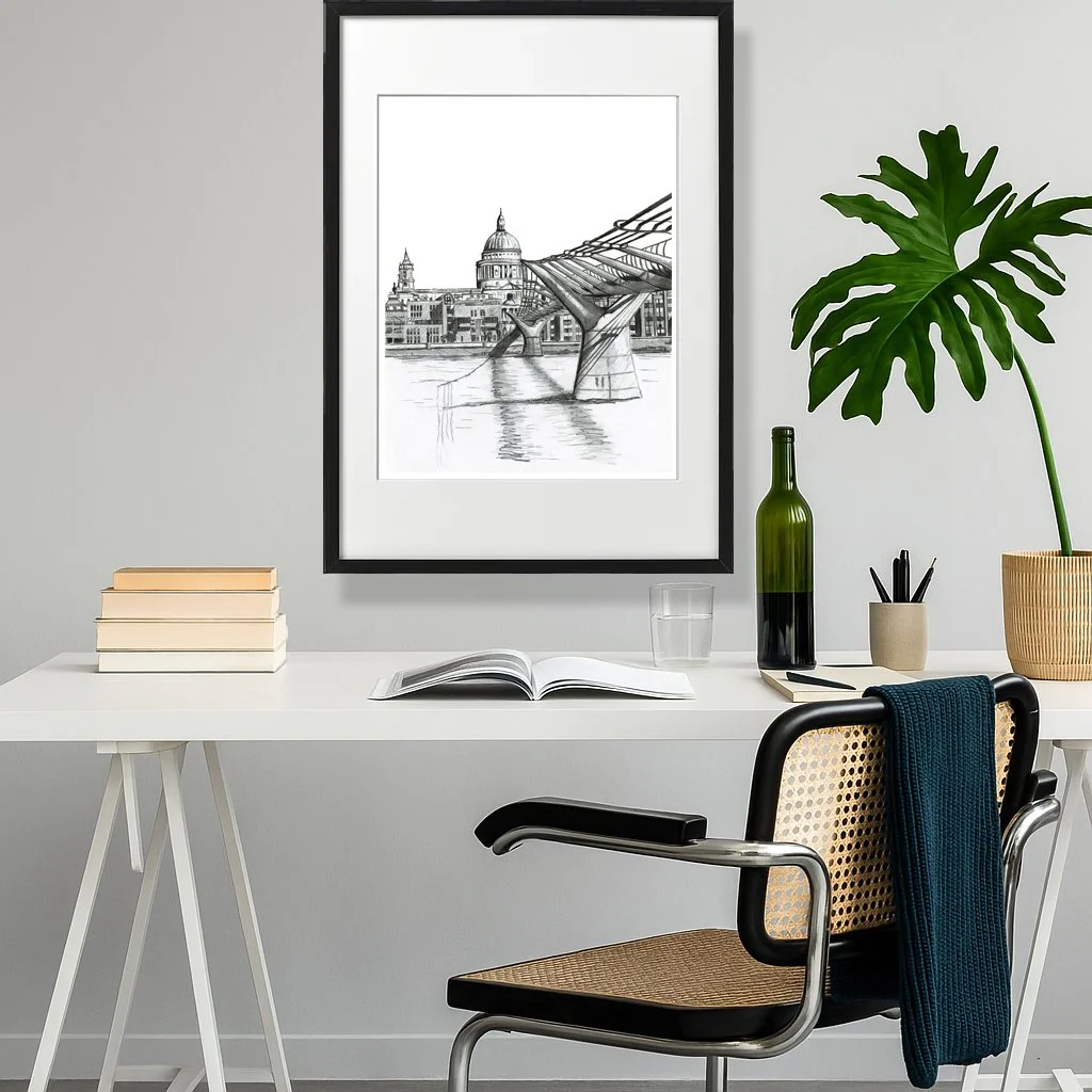 St Pauls Cathedral London Poster for the Home