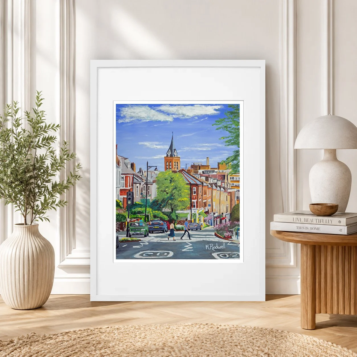 Highgate Hill Colour Print White Frame.jpg